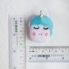 100% Wool needle felt Unicorn 3.5 cm - Luxy Kraft