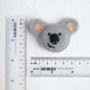 100% Wool needle felt Koala Forest Animals 3.7 cm - Luxy Kraft