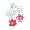 FLOWER CUTTING DIES 3 PCS SET - Luxy Kraft