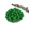1 cm 100 pcs Green Felt Pom Poms Felt Balls for making garland, Felt flowers - Luxy Kraft