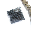 1 cm 100 pcs Dark Grey Felt Pom Poms Felt Balls for making garland, Felt flowers - Luxy Kraft