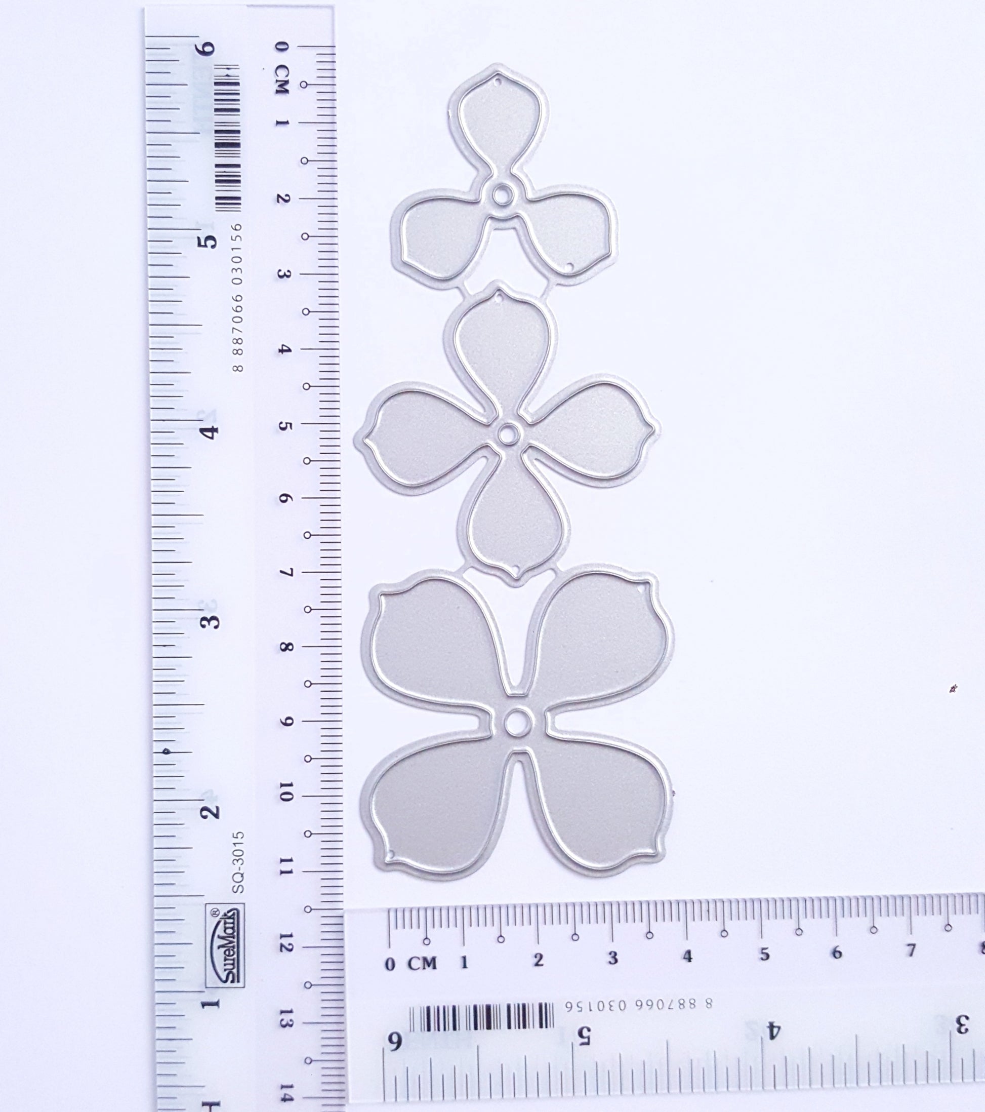 FLOWER SUCCULENT CUTTING DIES 3 PCS SET - Luxy Kraft