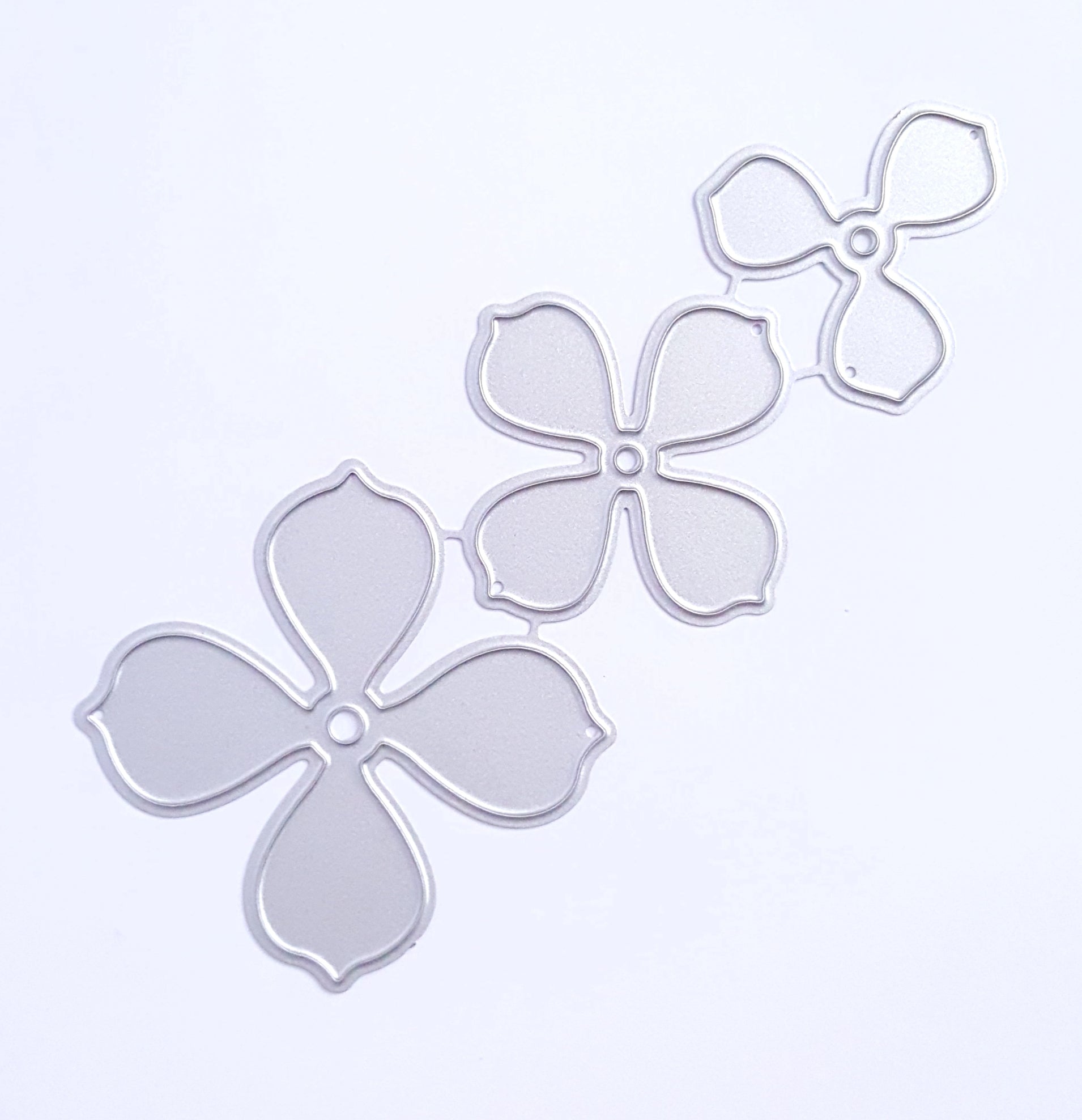 FLOWER SUCCULENT CUTTING DIES 3 PCS SET - Luxy Kraft