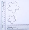 Cherry petals flower cutting dies 2 psc set 4.3x4.6 cm, 5.7x6.0 cm - Luxy Kraft