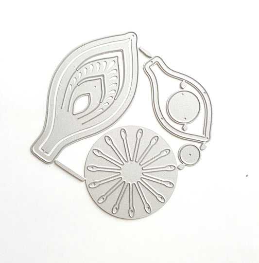 3D FLOWER CUTTING DIES 9.5x9 CM - Luxy Kraft