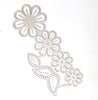 FLOWER CUTTING DIES 6 PCS SET 13.5x5.5 CM - Luxy Kraft