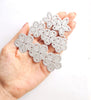 FLOWER CUTTING DIES 2 PCS SET 9.5X9.1 CM - Luxy Kraft