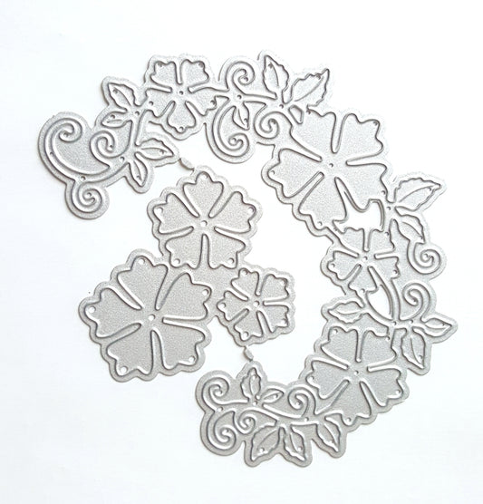CORNFLOWER CUTTING DIES 2 PCS SET 11x9.5 CM - Luxy Kraft