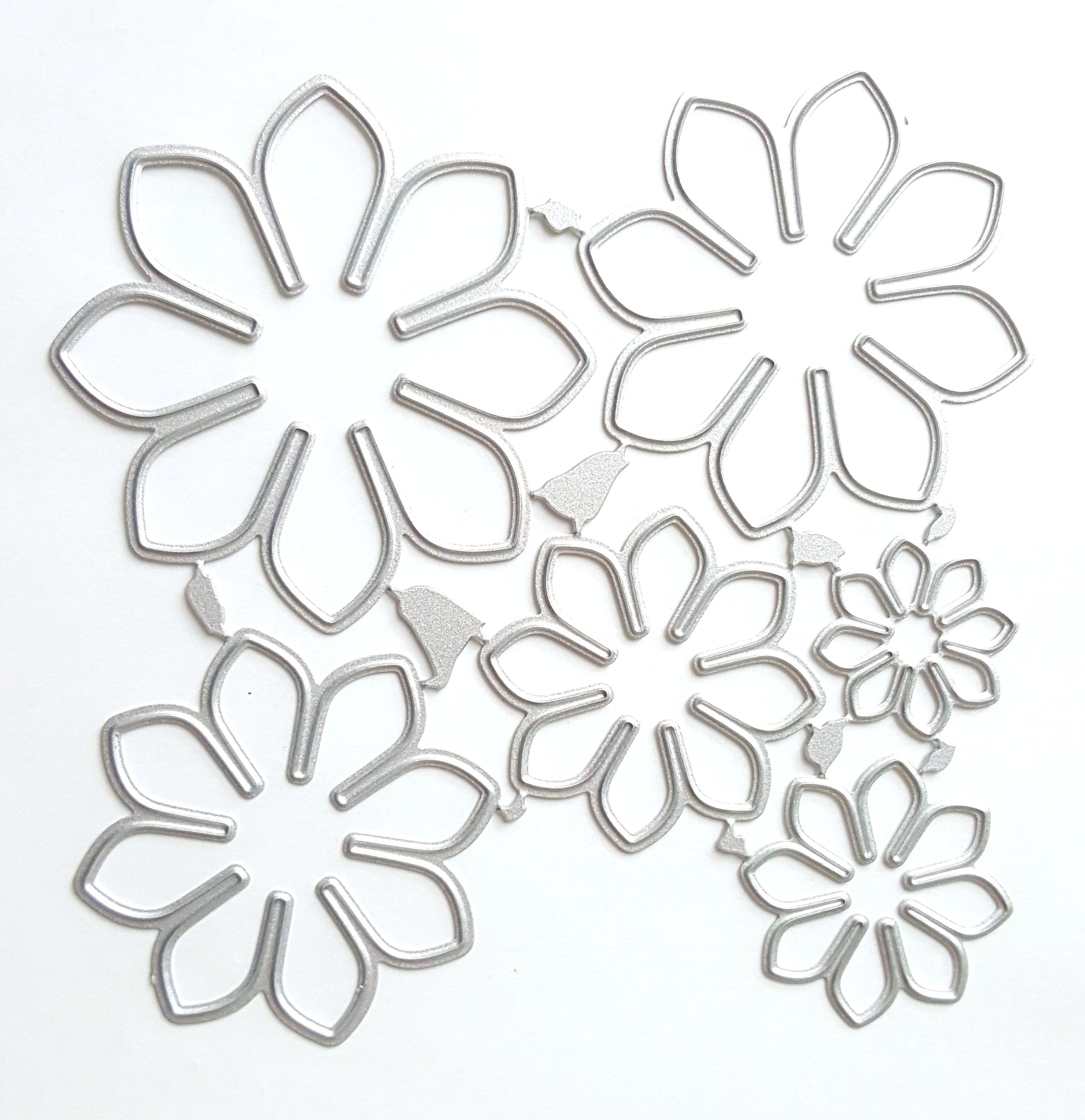 SUCCULENT, GERBERA, DAHLIA, DAISY FLOWER CUTTING DIES 6 PCS SET - Luxy Kraft