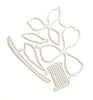 ALSTROEMERI FLOWER CUTTING DIES 6 PCS SET 9.6x8.2 CM - Luxy Kraft