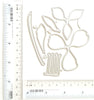 ALSTROEMERI FLOWER CUTTING DIES 6 PCS SET 9.6x8.2 CM - Luxy Kraft