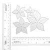 Flower Leaf cutting dies 4 pcs set - Luxy Kraft