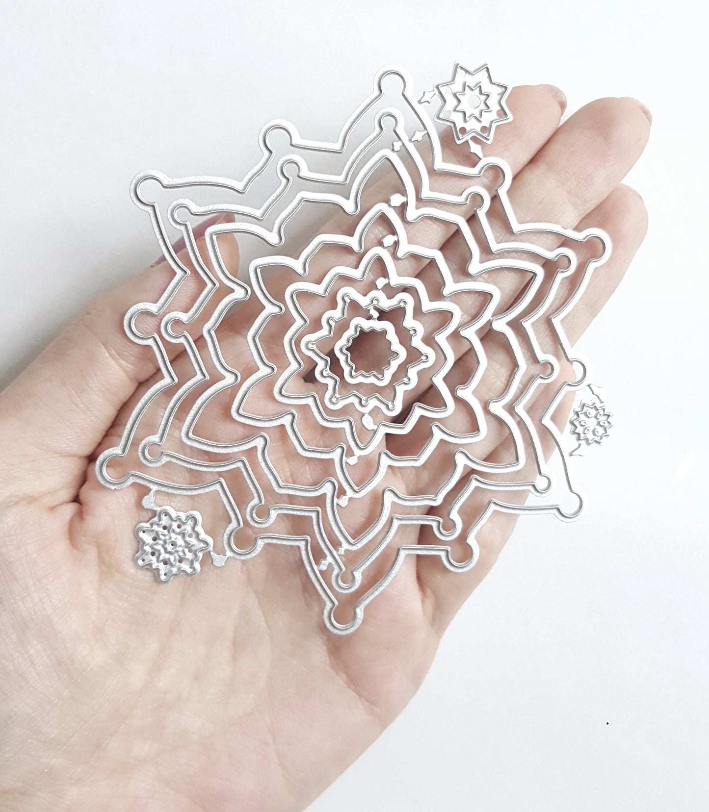 CARAMBOLA FRUIT SHAPE CUTTING DIES 10 PCS SET 9.3X8.7 CM - Luxy Kraft