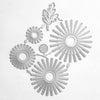 Flower leaf cutting dies 6 pcs set - Luxy Kraft