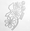 FLOWER LEAF CUTTING DIES 9 PCS SET - Luxy Kraft
