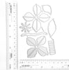 CLEMATIS FLOWERS CUTTING DIES SET 6 PCS 12.7X8.8 CM - Luxy Kraft