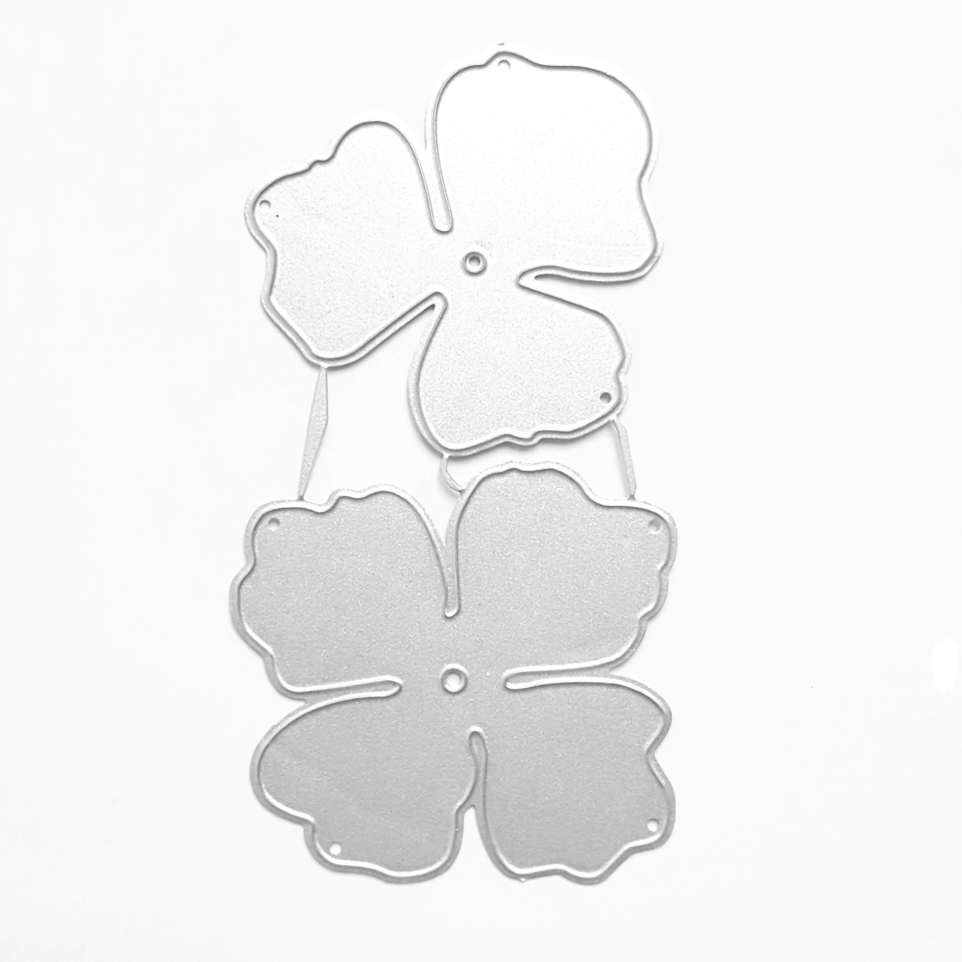 FLOWER CUTTING DIES 2 PCS SET 10.5X5.7 CM - Luxy Kraft