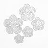 FLOWER CUTTING DIES 5 PCS SET 7.6x8.6 CM - Luxy Kraft
