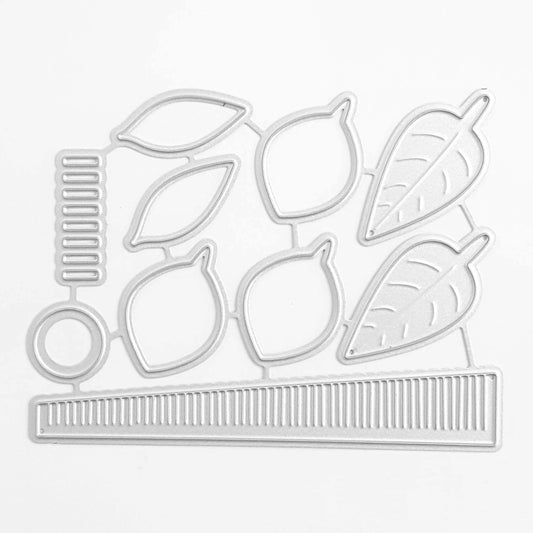 MAGNOLIA FLOWER CUTTING DIES 10 PCS SET - Luxy Kraft