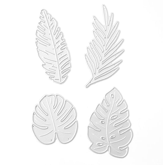 Leaves cutting dies 4 pcs set - Luxy Kraft