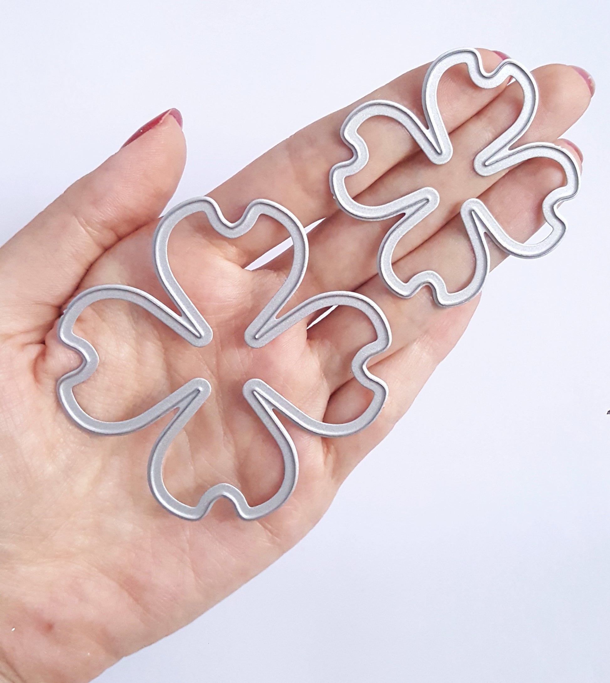 Blossom Flower metal cutting dies 2 pcs set 4.4 cm, 5.9 cm - Luxy Kraft