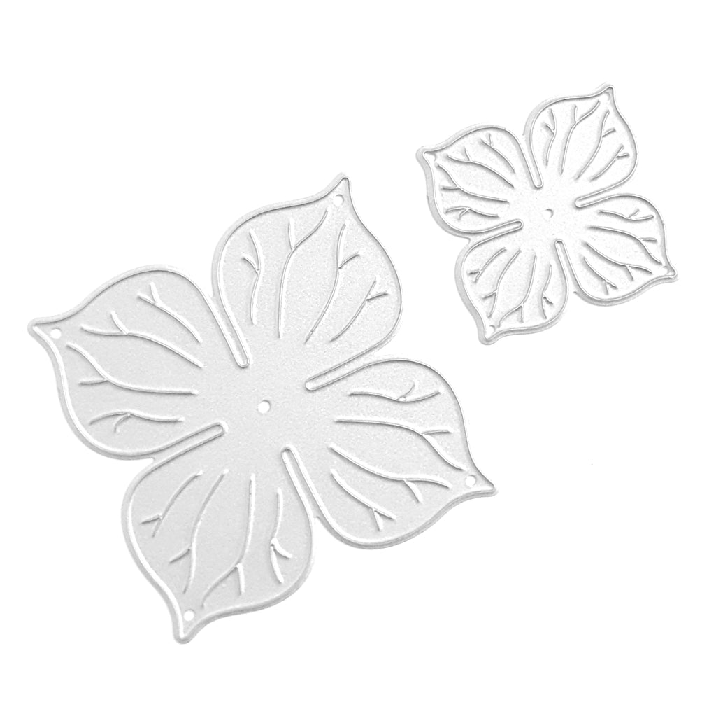 HYDRANGEA FLOWER CUTTING DIES 2 PCS SET - Luxy Kraft