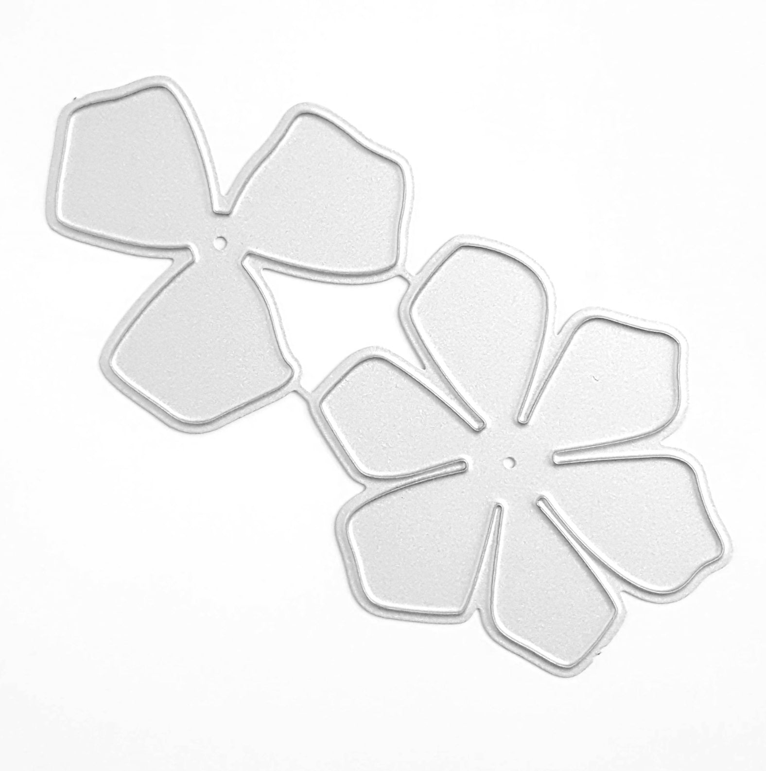 FLOWER CUTTING DIES 2 PCS SET - Luxy Kraft