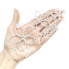 CHRISTMAS POINSETTIA FLOWER LEAF CUTTING DIES 8 PCS SET - Luxy Kraft