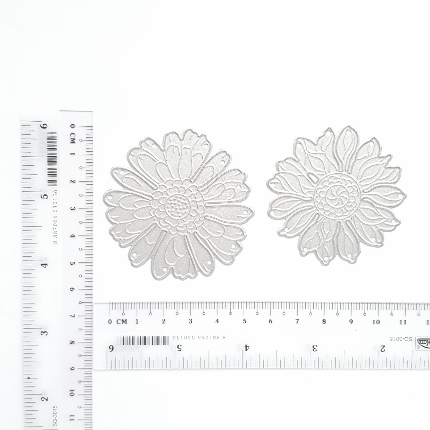 FLOWER CUTTING DIES 2 PCS SET - Luxy Kraft