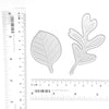 LEAVES CUTTING EMBOSSING DIES 2 PCS SET - Luxy Kraft