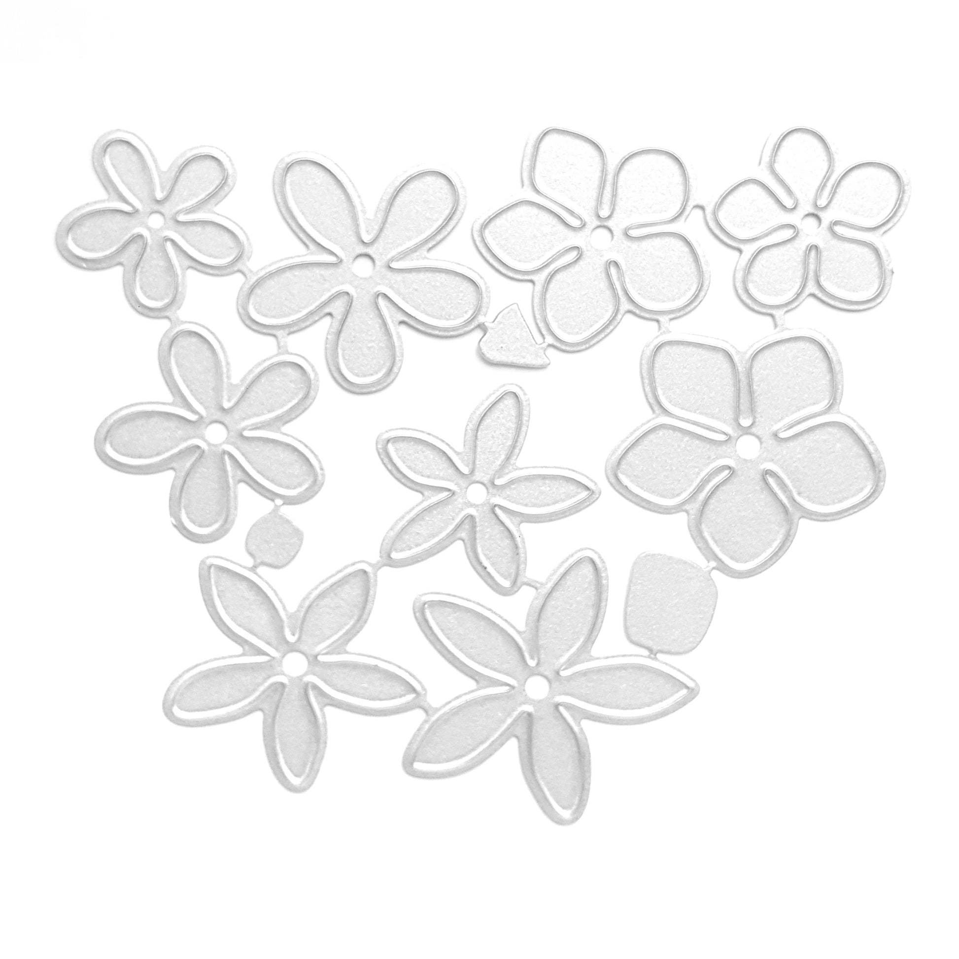 FLOWERS CUTTING DIES 3 SETS 9 PCS - Luxy Kraft