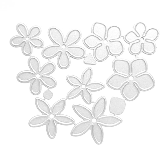 FLOWERS CUTTING DIES 3 SETS 9 PCS - Luxy Kraft