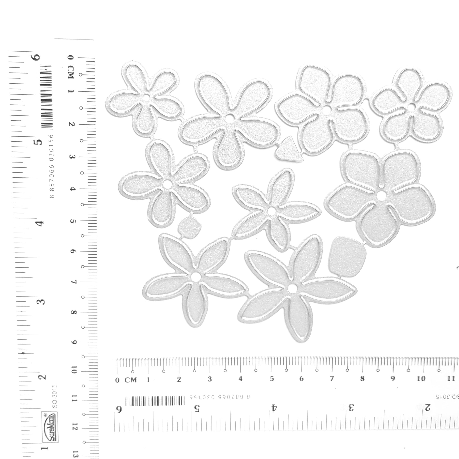 FLOWERS CUTTING DIES 3 SETS 9 PCS - Luxy Kraft
