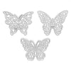 BUTTERFLY CUTTING DIES 3 PCS SET - Luxy Kraft