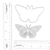 Butterfly 3D cutting dies 2 pcs set - Luxy Kraft