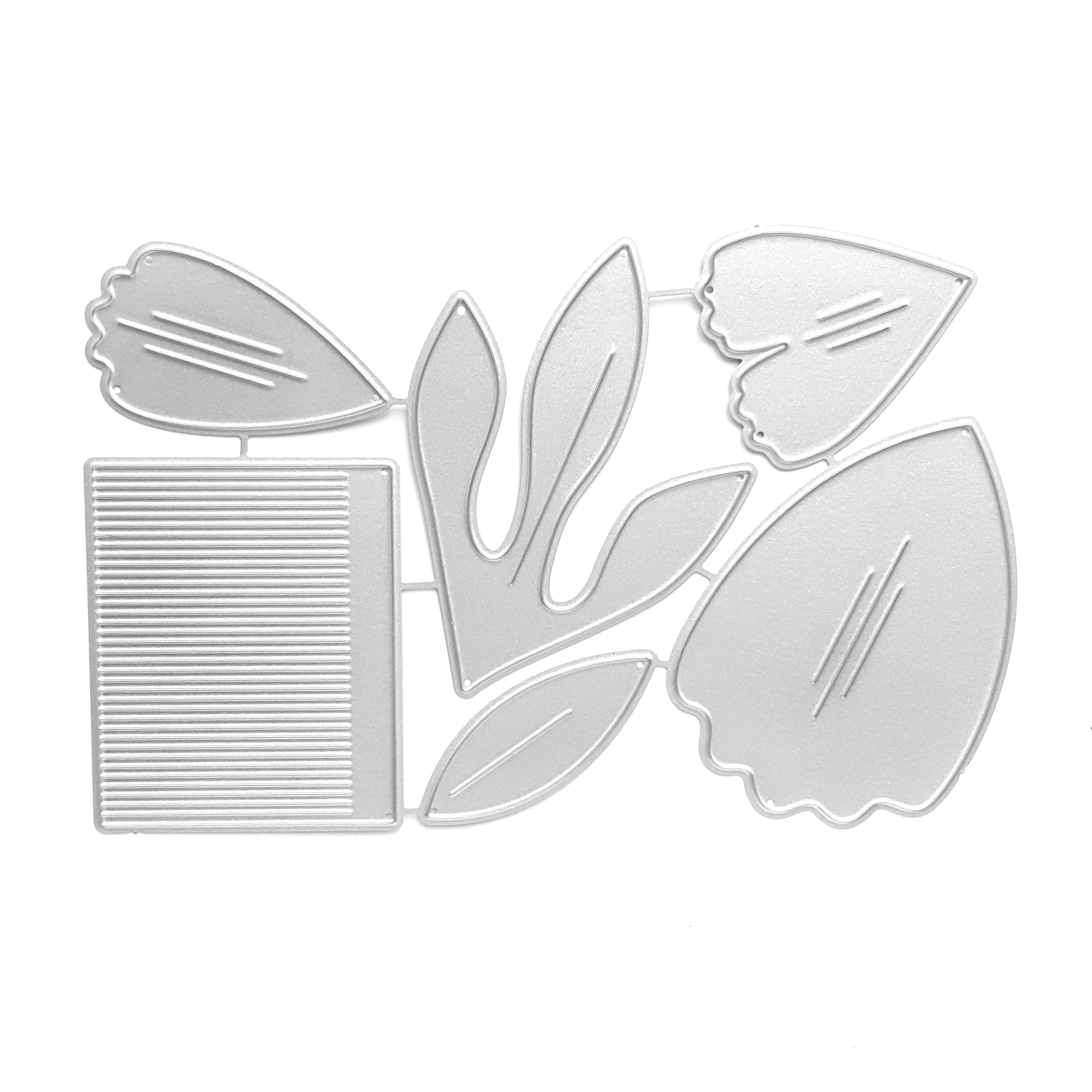 Peony Flower cutting dies 6 pcs set - Luxy Kraft