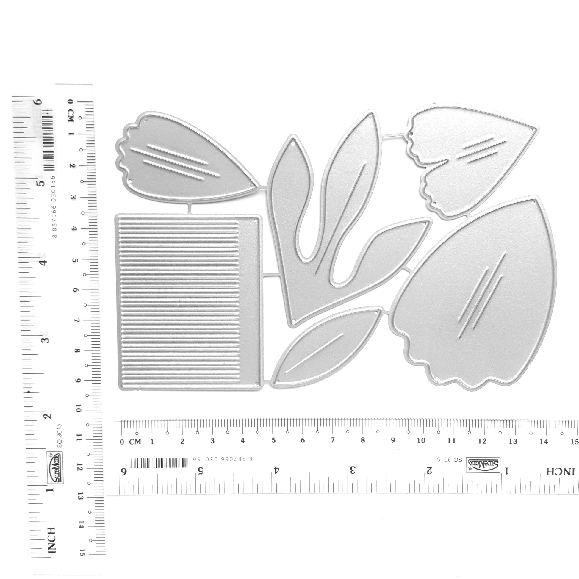 Peony Flower cutting dies 6 pcs set - Luxy Kraft