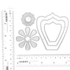 Flower cutting dies set - Luxy Kraft