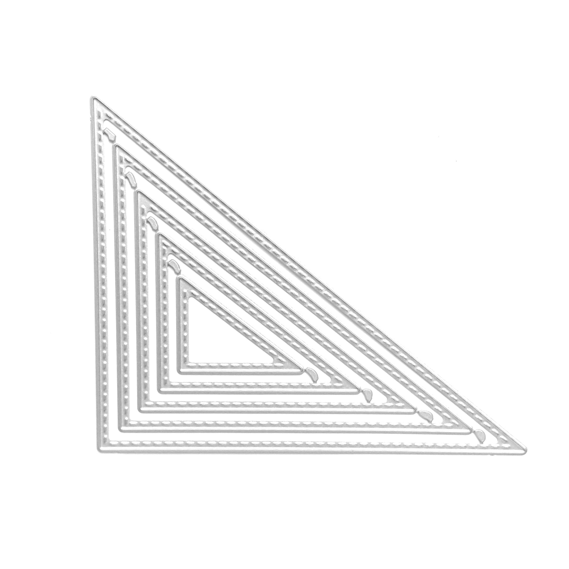 TRIANGLE SHAPE CUTTING DIES 5 PCS SET - Luxy Kraft
