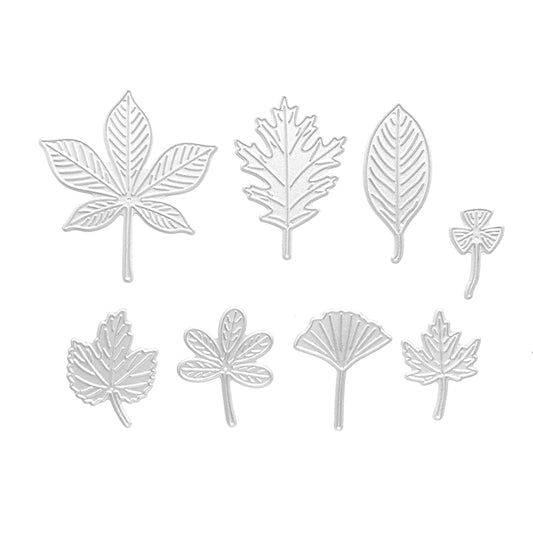 LEAVES CUTTING DIES 8 PCS SET - Luxy Kraft