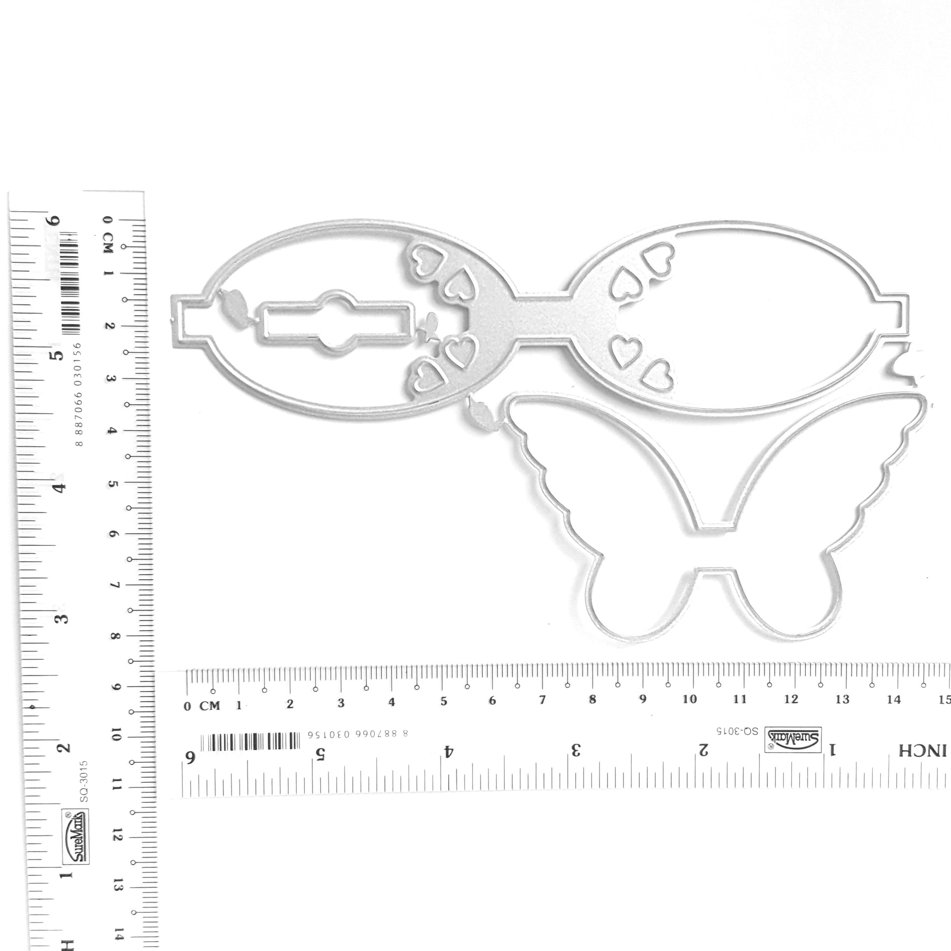 BOW TIE BUTTERFLY CUTTING DIES SET - Luxy Kraft