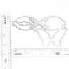 BOW TIE BUTTERFLY CUTTING DIES SET - Luxy Kraft