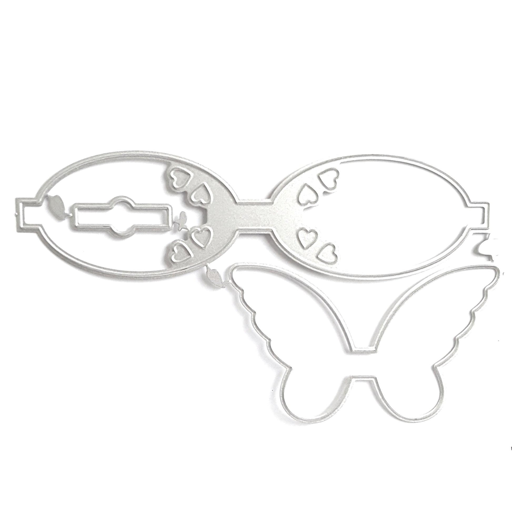 BOW TIE BUTTERFLY CUTTING DIES SET - Luxy Kraft