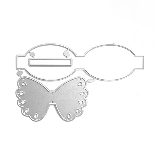 BOW TIE BUTTERFLY CUTTING DIES SET - Luxy Kraft