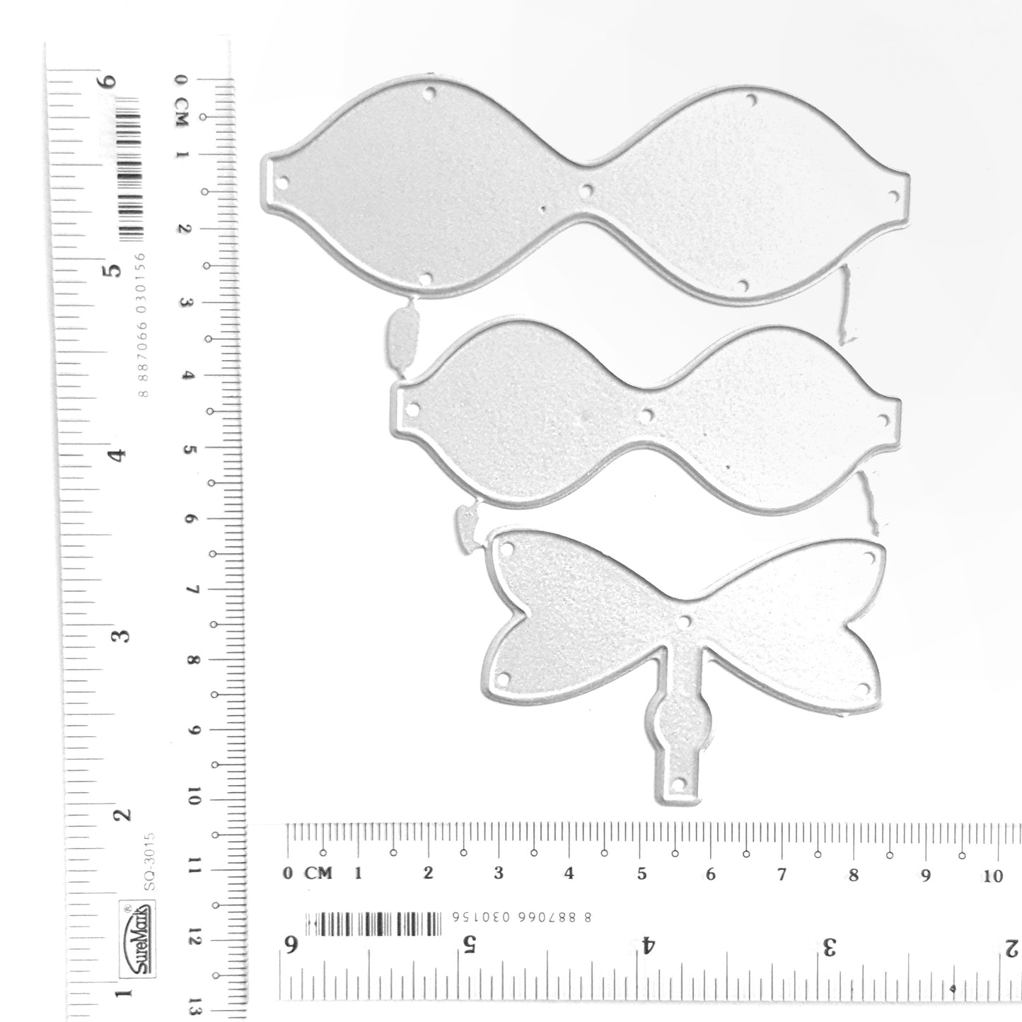BOW TIE CUTTING DIES 3 PCS SET - Luxy Kraft