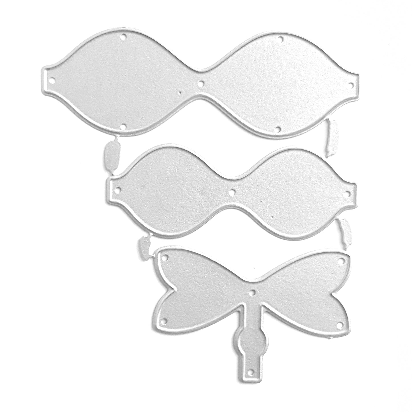 BOW TIE CUTTING DIES 3 PCS SET - Luxy Kraft