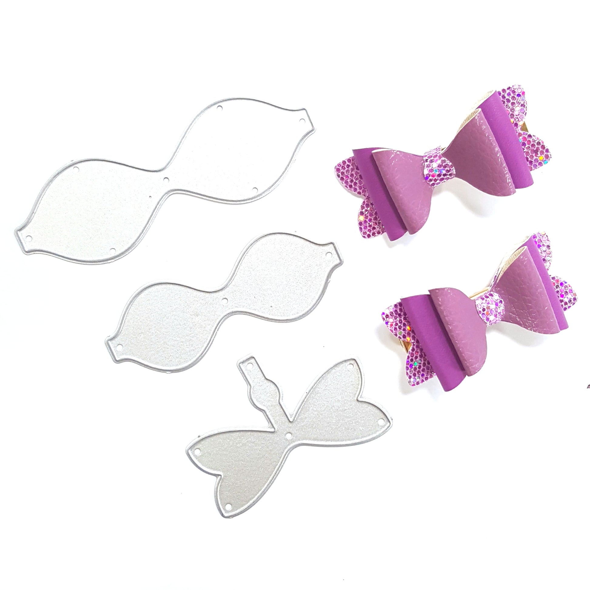 BOW TIE CUTTING DIES 3 PCS SET - Luxy Kraft