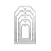 TAG LABEL FRAME CUTTING DIES 5 PCS SET - Luxy Kraft