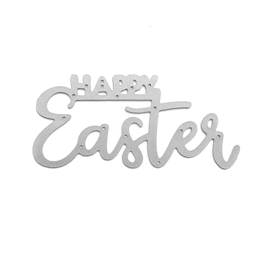 Happy Easter word scrapbooking cardmaking cutting dies - Luxy Kraft