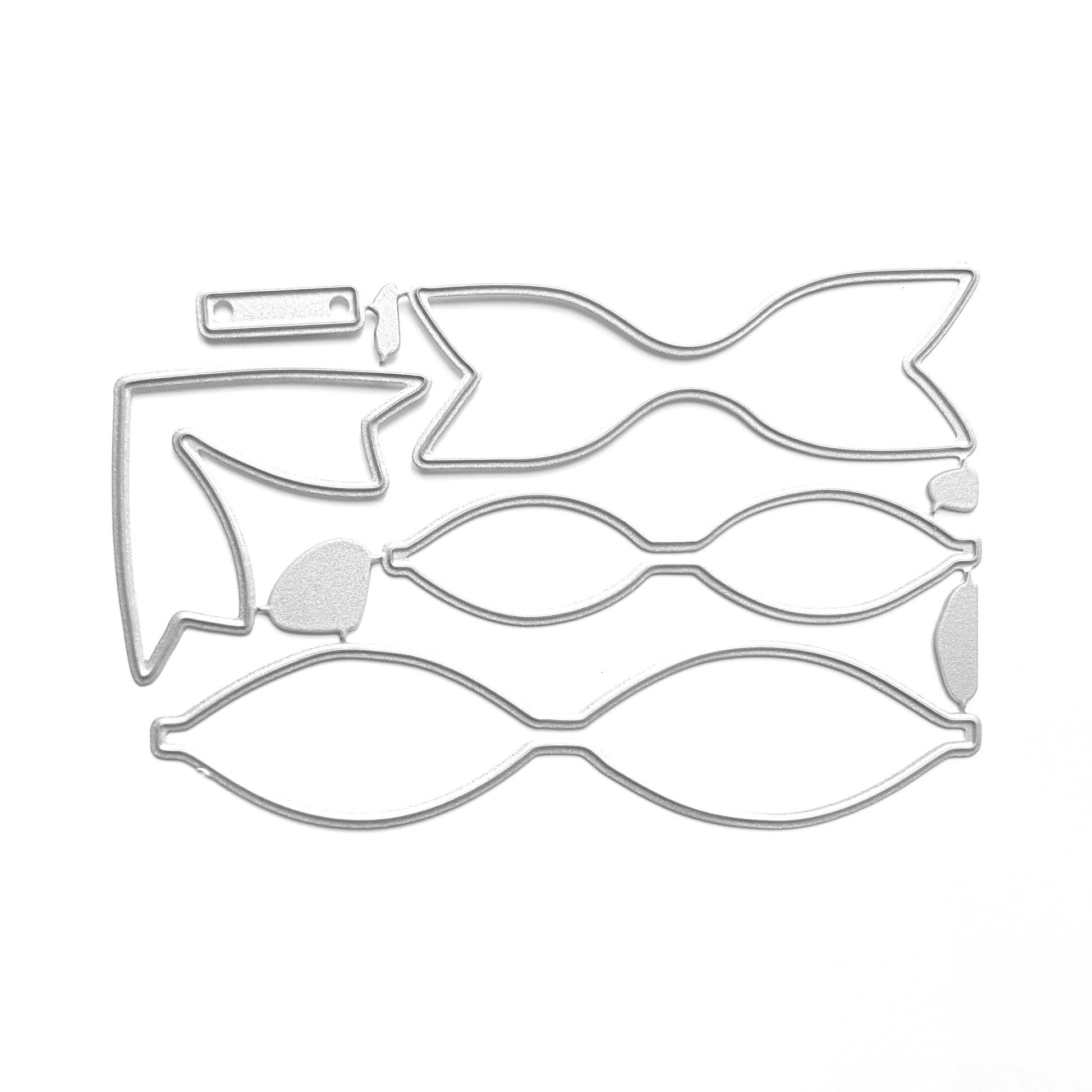 BOW KNOT CUTTING DIES 5 PCS SET - Luxy Kraft